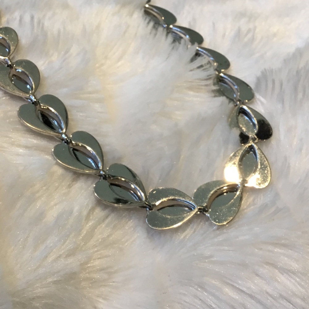 LUSTERN Vintage Silver Choker Necklace - Picture 7 of 7